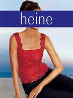Heine - Laced top, red