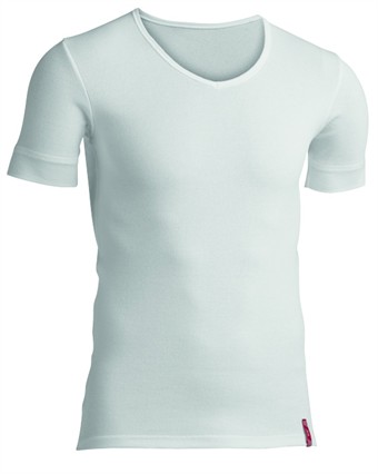 jbs Red Label T-Shirt 138 20 Hvid-Sort Small, 2XL