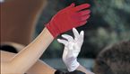 Shirley Stretch Satin Short Gloves