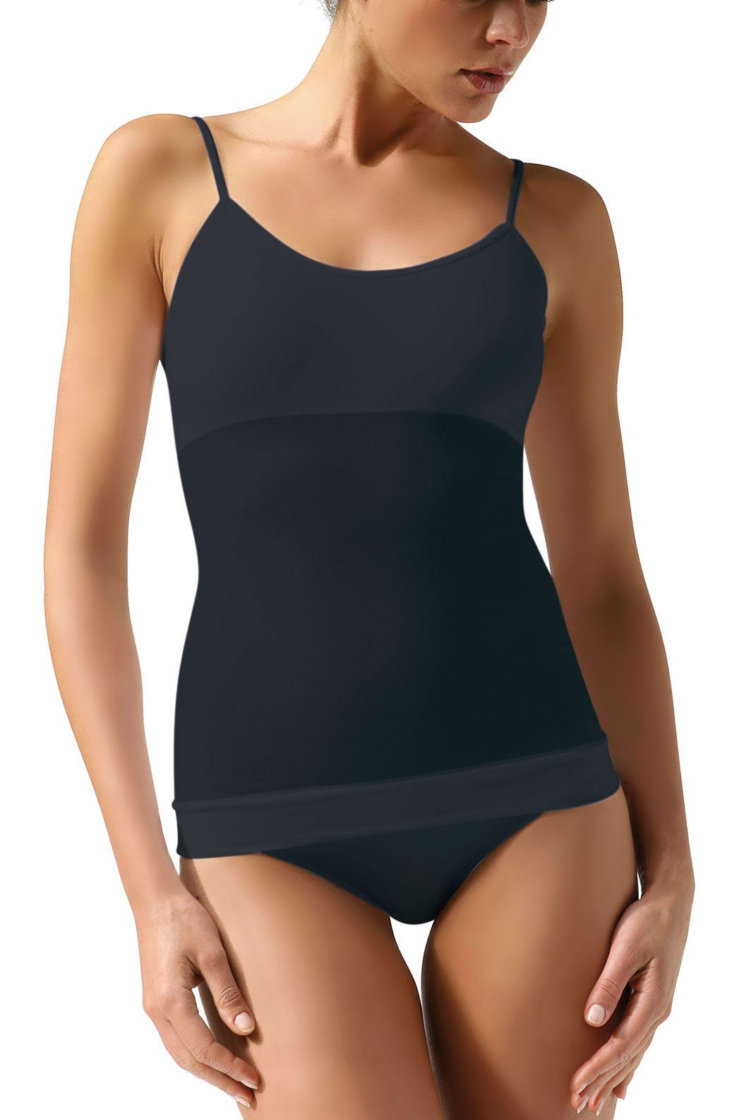 Control Body Shaping Camisole Sort L/XL – –: Sort – Black, –: Large/X-Large