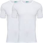 jbs Organic T-Shirt 380 02 01 2-Pack Hvid Small